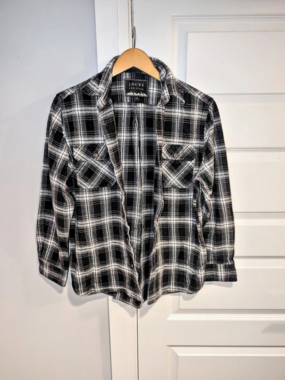 Jachs New York Men's Plaid Shirt Size Large